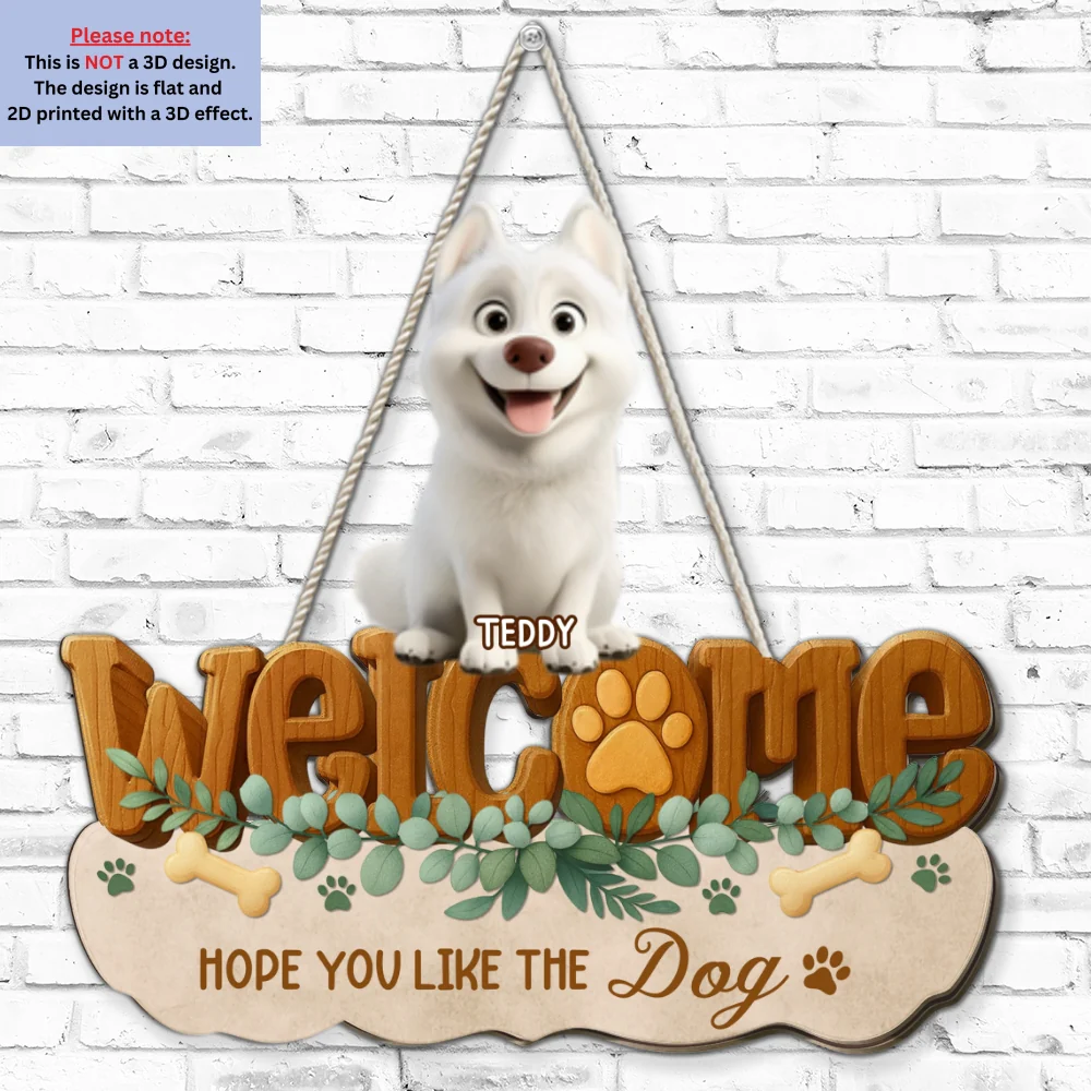 Greetings To You - Personalized Custom 3D Effect Wood Sign - Image 7