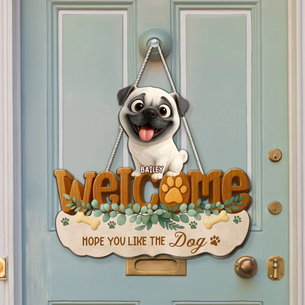 Greetings To You Version 2 - Personalized Custom 3D Effect Wood Sign - Image 3