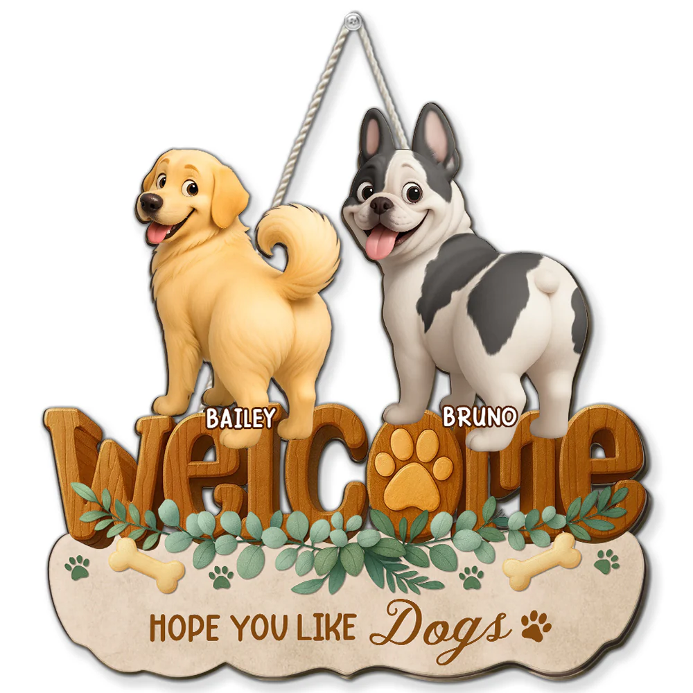 Greetings To You Version 3 - Personalized Custom 3D Effect Wood Sign