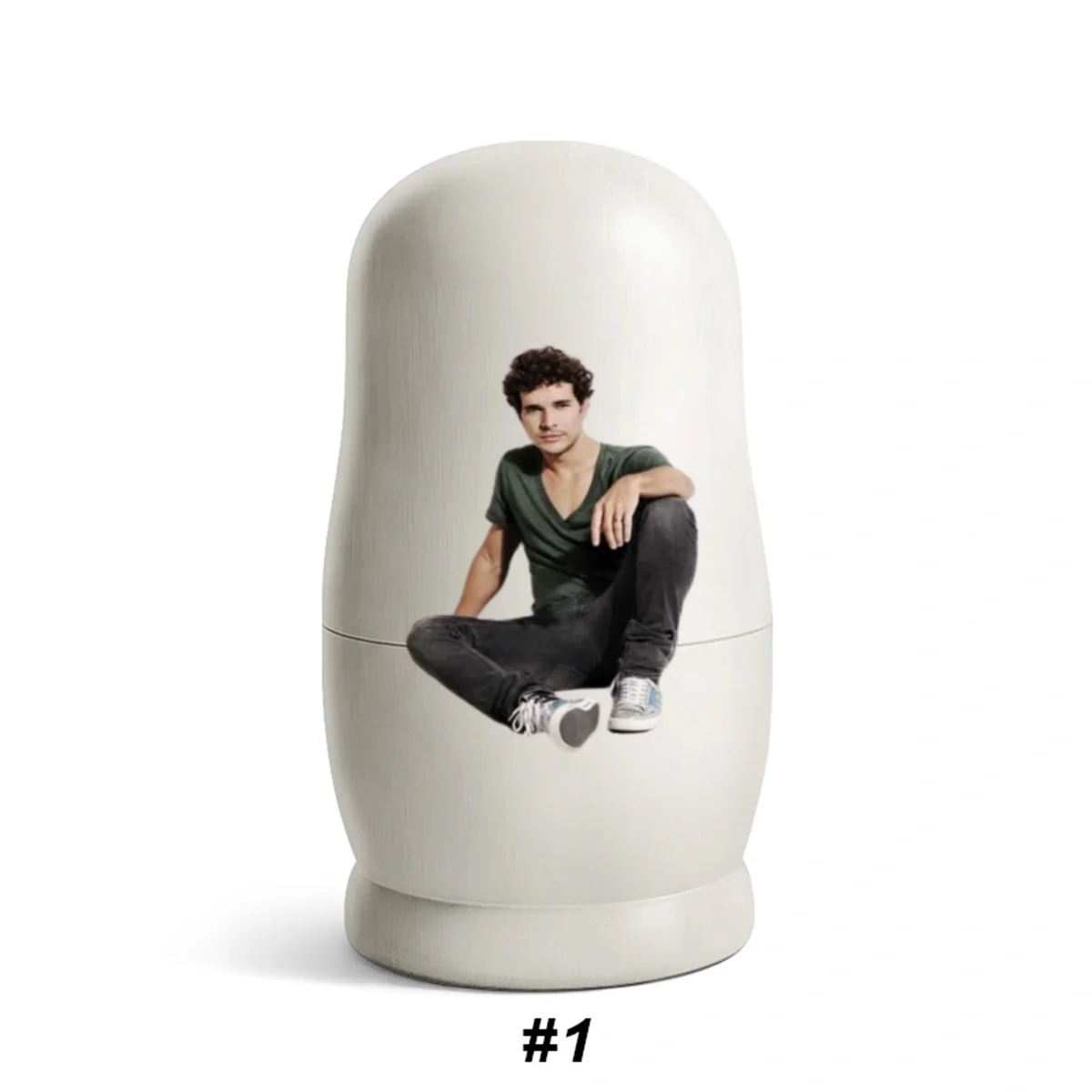 Growing In Love Photo - Personalized Custom Nesting Doll - Image 10