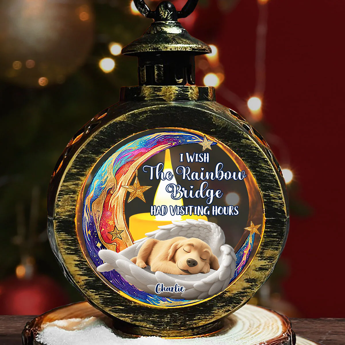 Had Visting Hours - Personalized Custom Christmas Lantern