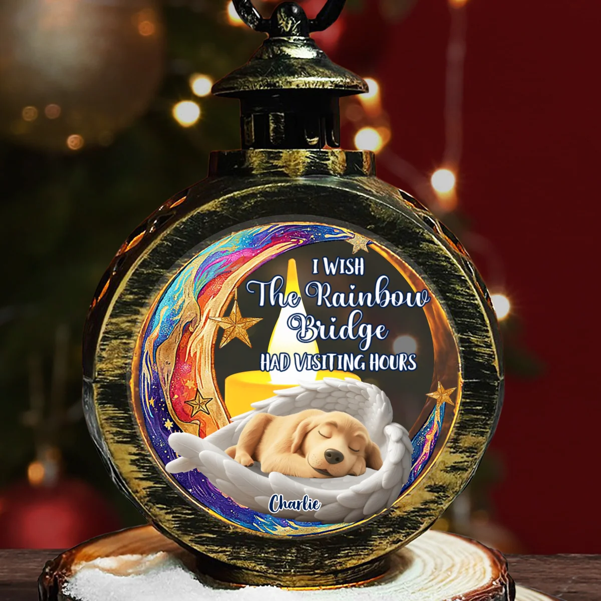 Had Visting Hours - Personalized Custom Christmas Lantern - Image 6