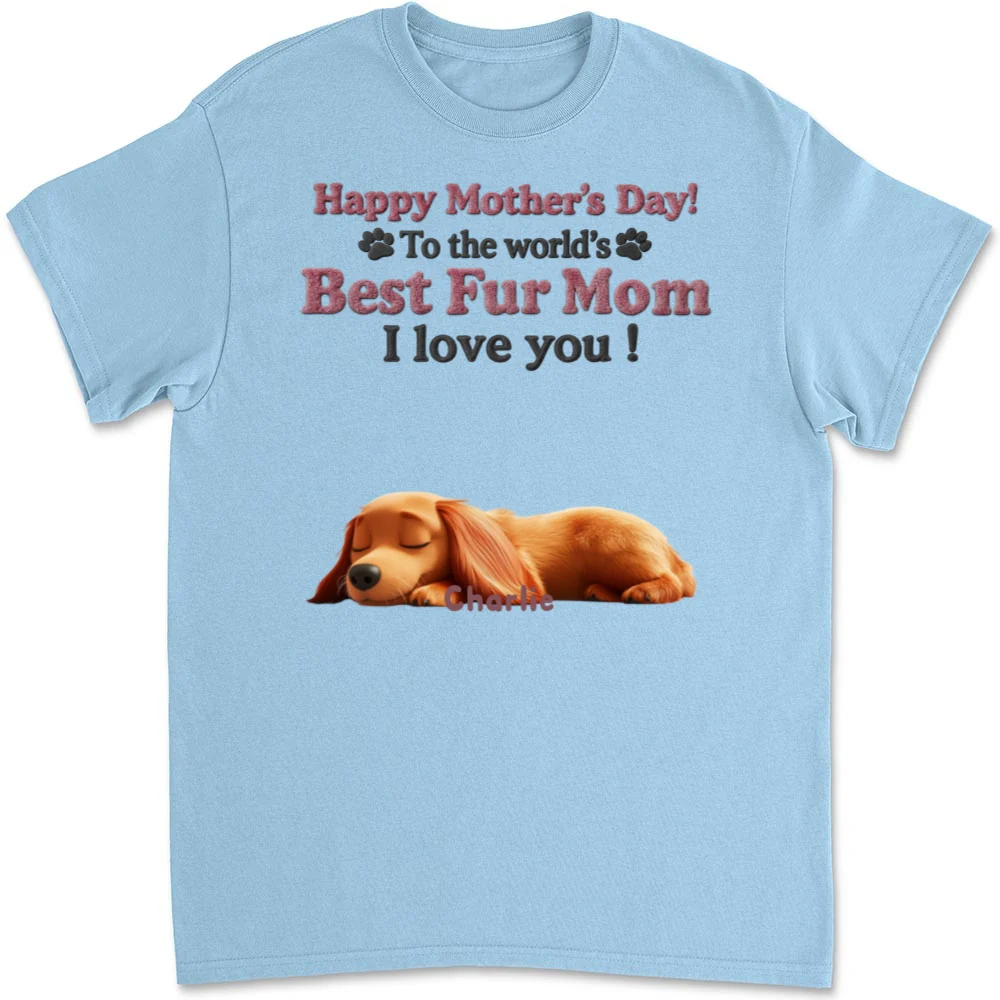 Happy To Be Pet Parents - Personalized Custom Unisex T-Shirt - Image 7
