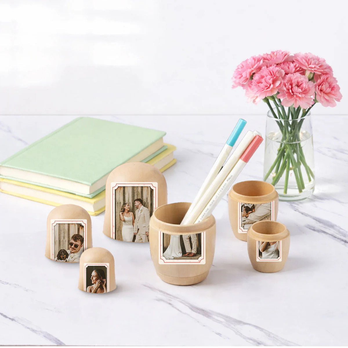 Happy Together - Personalized Custom Nesting Doll - Image 3