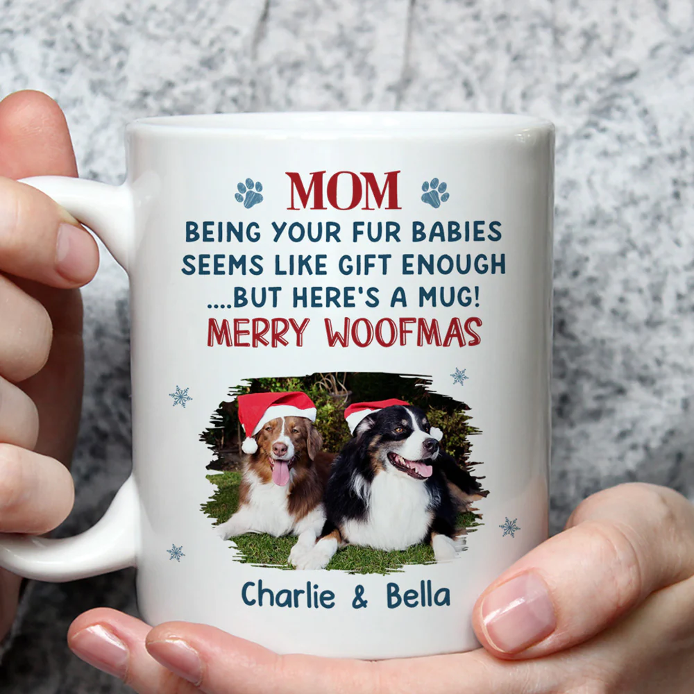 Here Is A Big Gift For You Photo - Personalized Custom Coffee Mug - Image 2