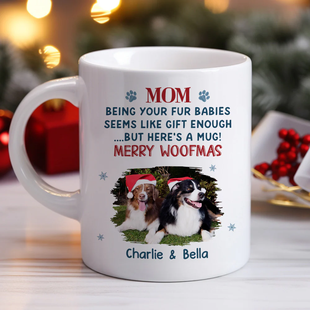 Here Is A Big Gift For You Photo - Personalized Custom Coffee Mug - Image 3