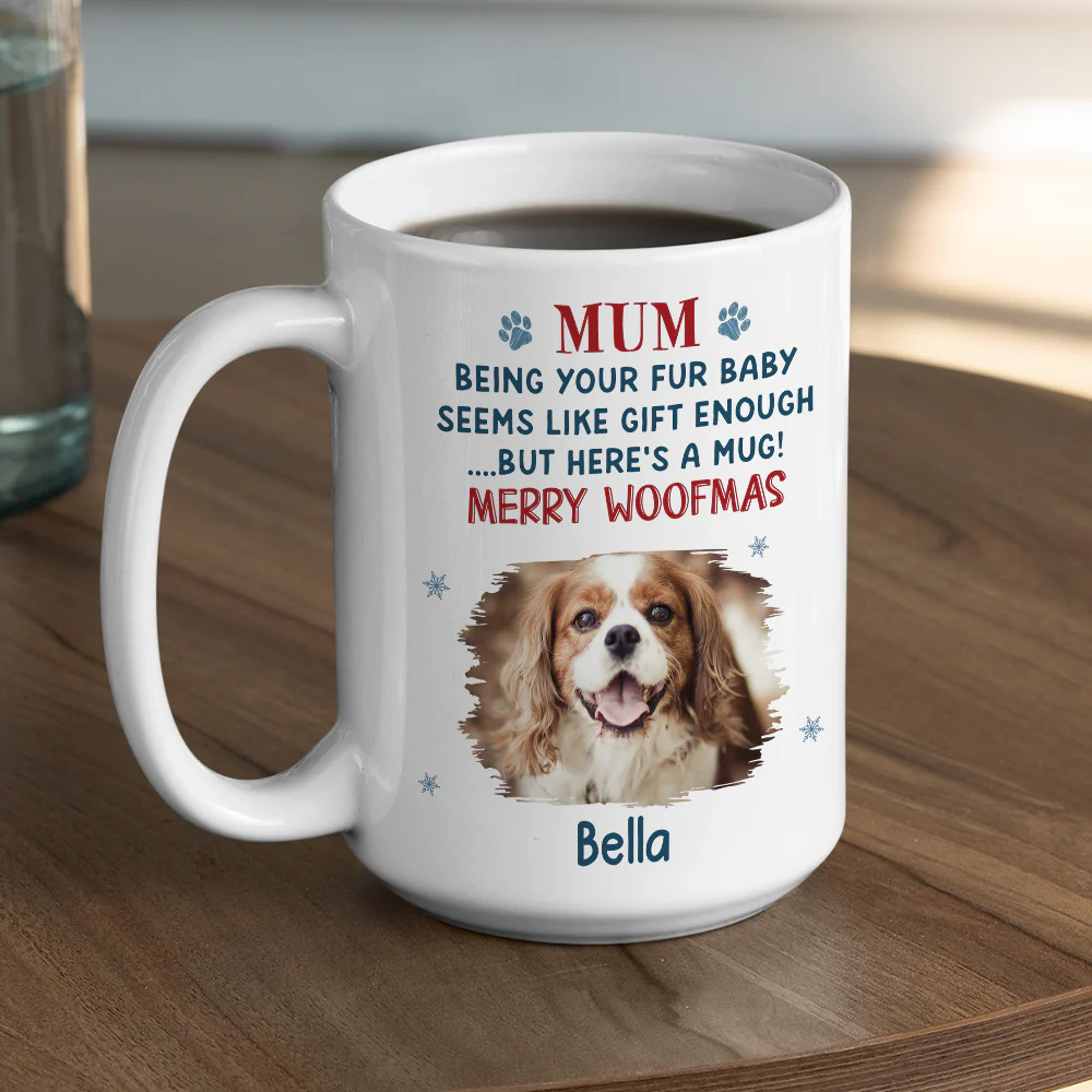 Here Is A Big Gift For You Photo - Personalized Custom Coffee Mug - Image 4