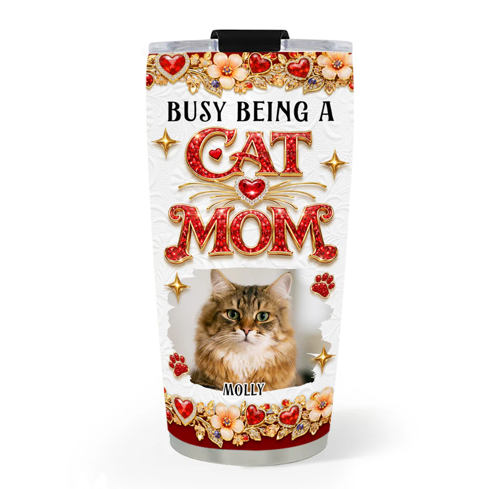 Here To Be Your Baby Photo - Personalized Custom 3D Effect Tumbler