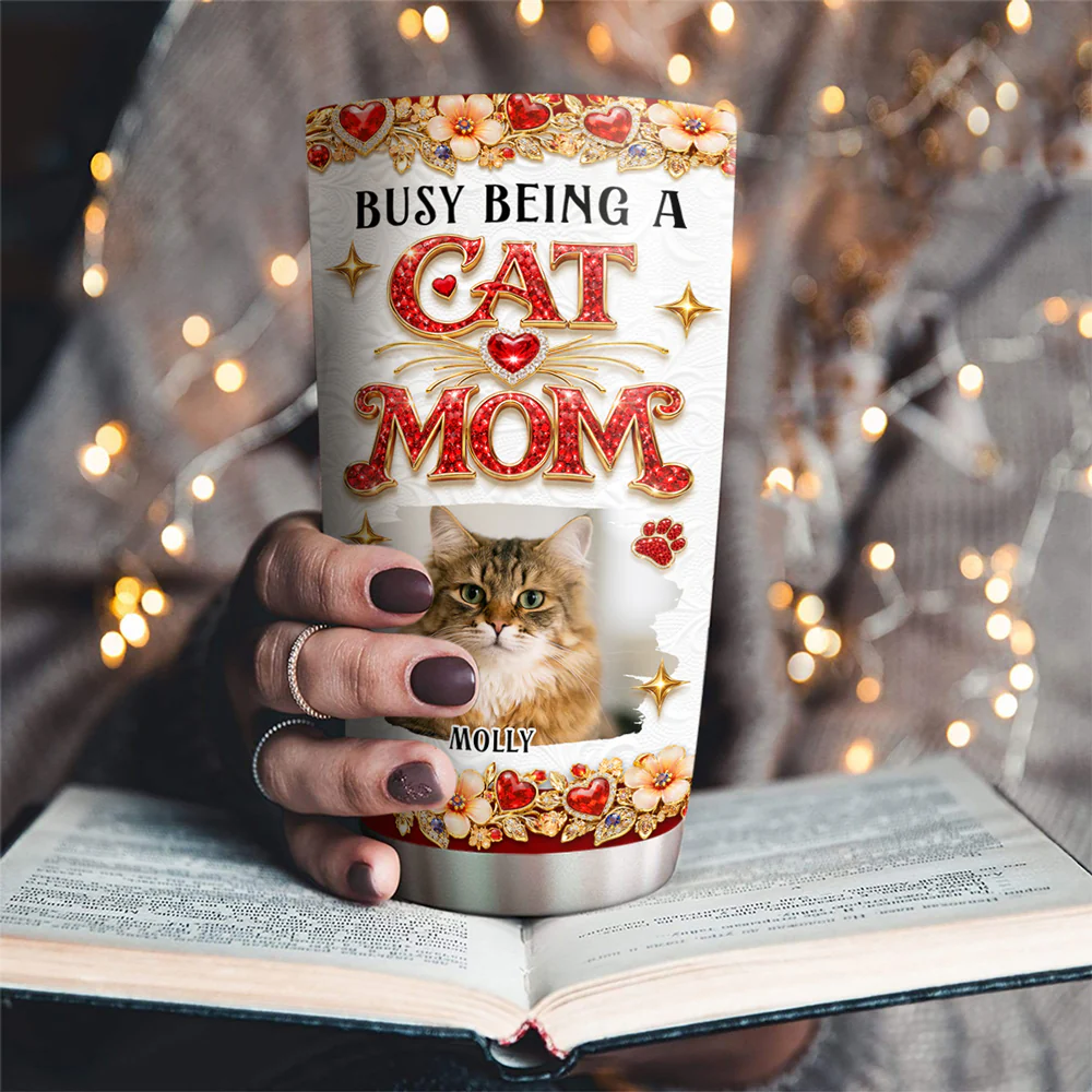 Here To Be Your Baby Photo - Personalized Custom 3D Effect Tumbler - Image 2