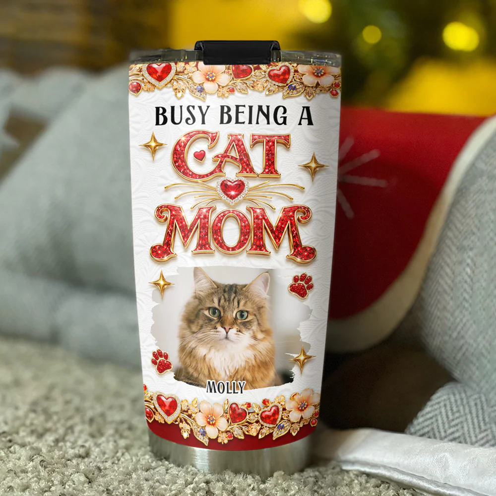 Here To Be Your Baby Photo - Personalized Custom 3D Effect Tumbler - Image 3