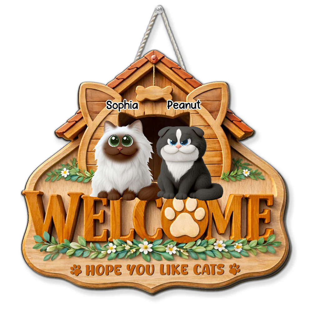 Home Right Here - Personalized Custom Wood Sign
