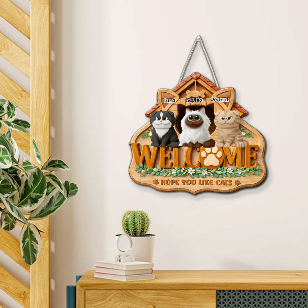 Home Right Here - Personalized Custom Wood Sign - Image 4