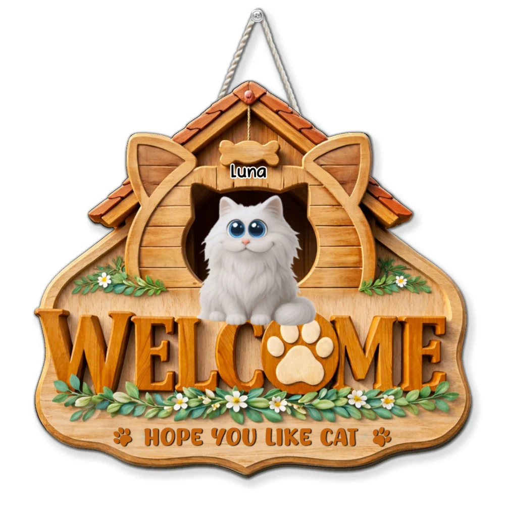 Home Right Here - Personalized Custom Wood Sign - Image 7