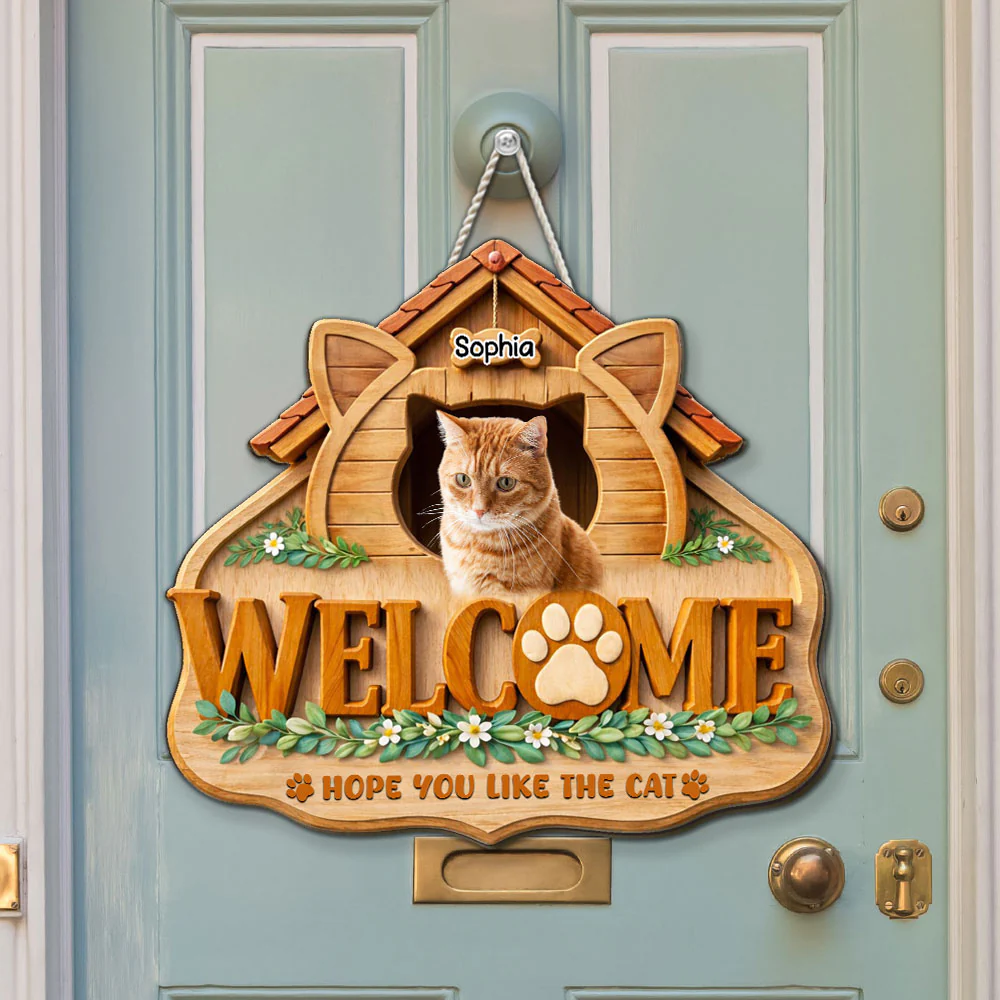 Home Right Here Photo - Personalized Custom Wood Sign - Image 3