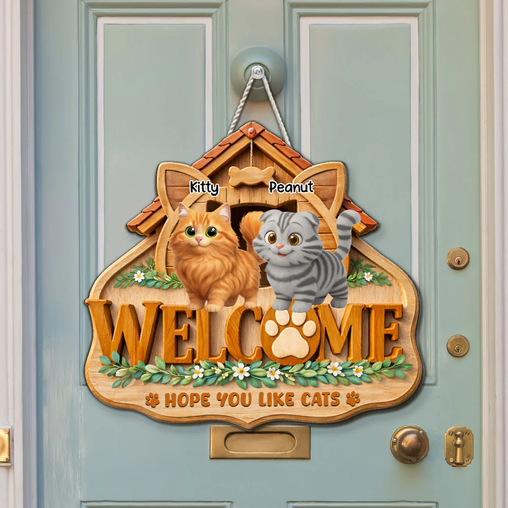 Home Right Here Storybook Ver - Personalized Custom Wood Sign - Image 3