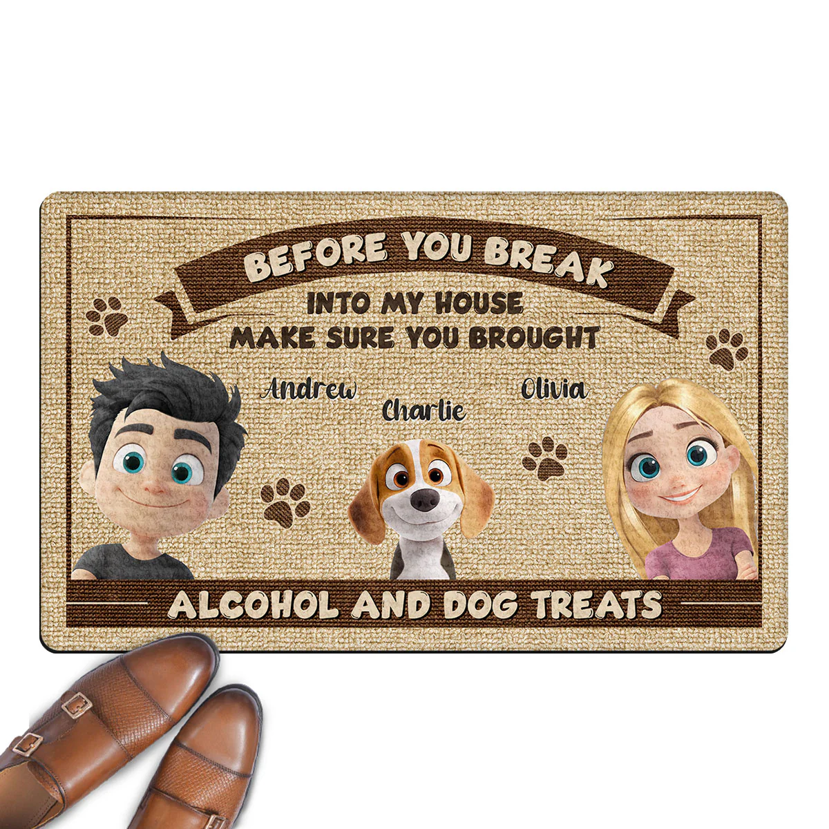 Hope You - Personalized Custom Doormat