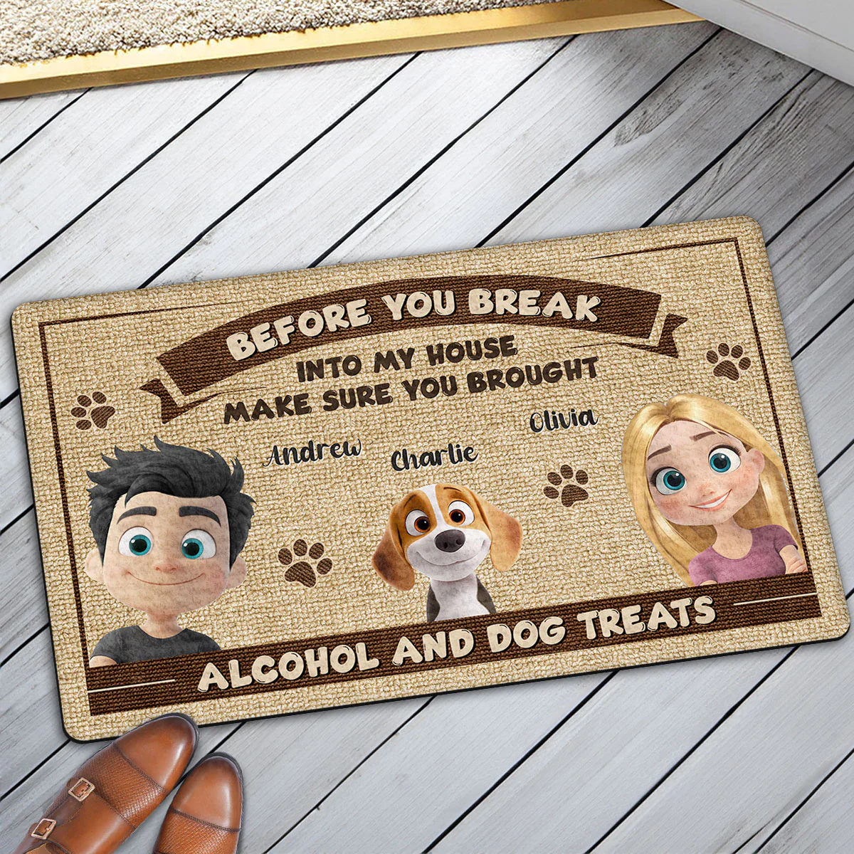 Hope You - Personalized Custom Doormat - Image 2