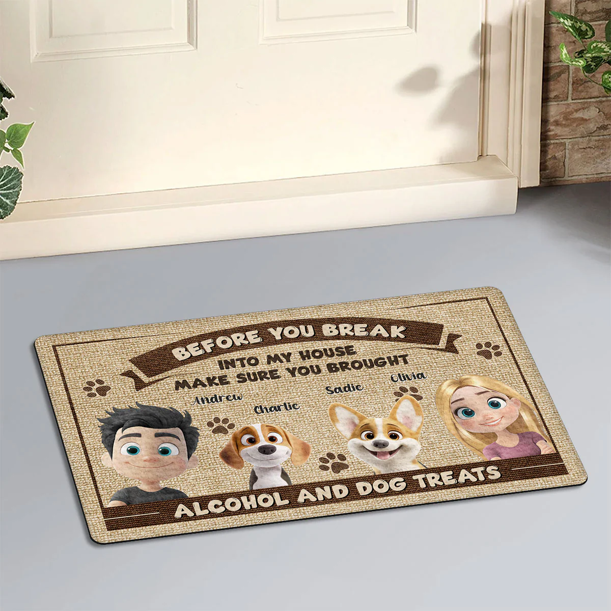 Hope You - Personalized Custom Doormat - Image 3