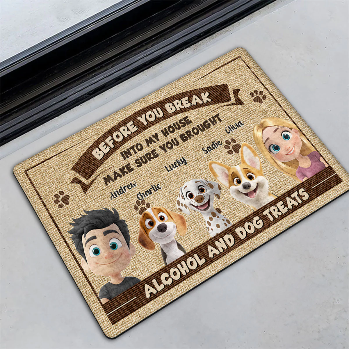 Hope You - Personalized Custom Doormat - Image 4