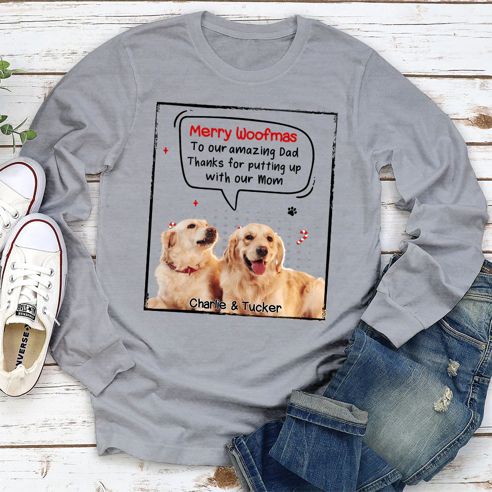 How Life Would Be Without Us Photo - Personalized Custom Long Sleeve T-Shirt - Image 2