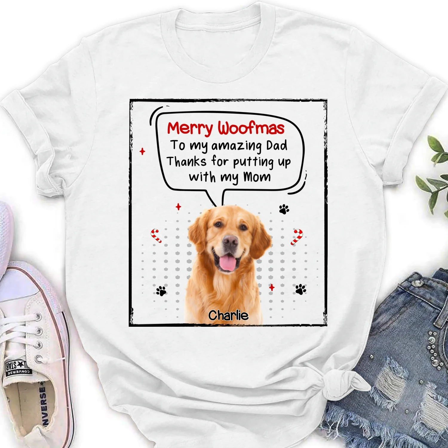 How Life Would Be Without Us Photo - Personalized Custom Women's T-Shirt - Image 3