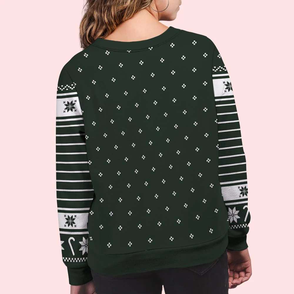 Hubby Wifey - Personalized Custom All-Over-Print Sweatshirt - Image 6
