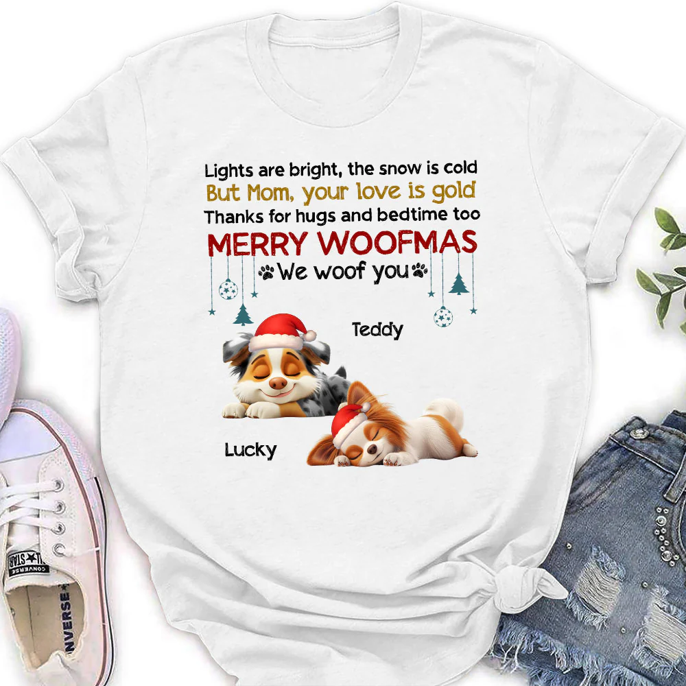 Hugs And You Is All I Need - Personalized Custom Women's T-shirt - Image 2