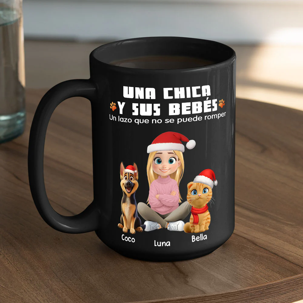 Humano y su bebé – Taza de café personalizada - Image 4
