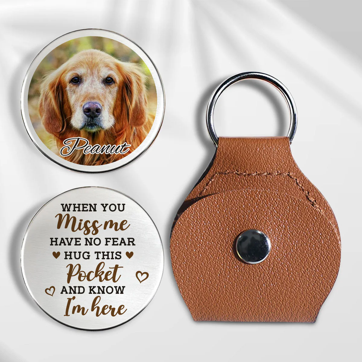 Hus This Pocket And Feel Me Here - Personalized Custom Pocket Hug - Image 2