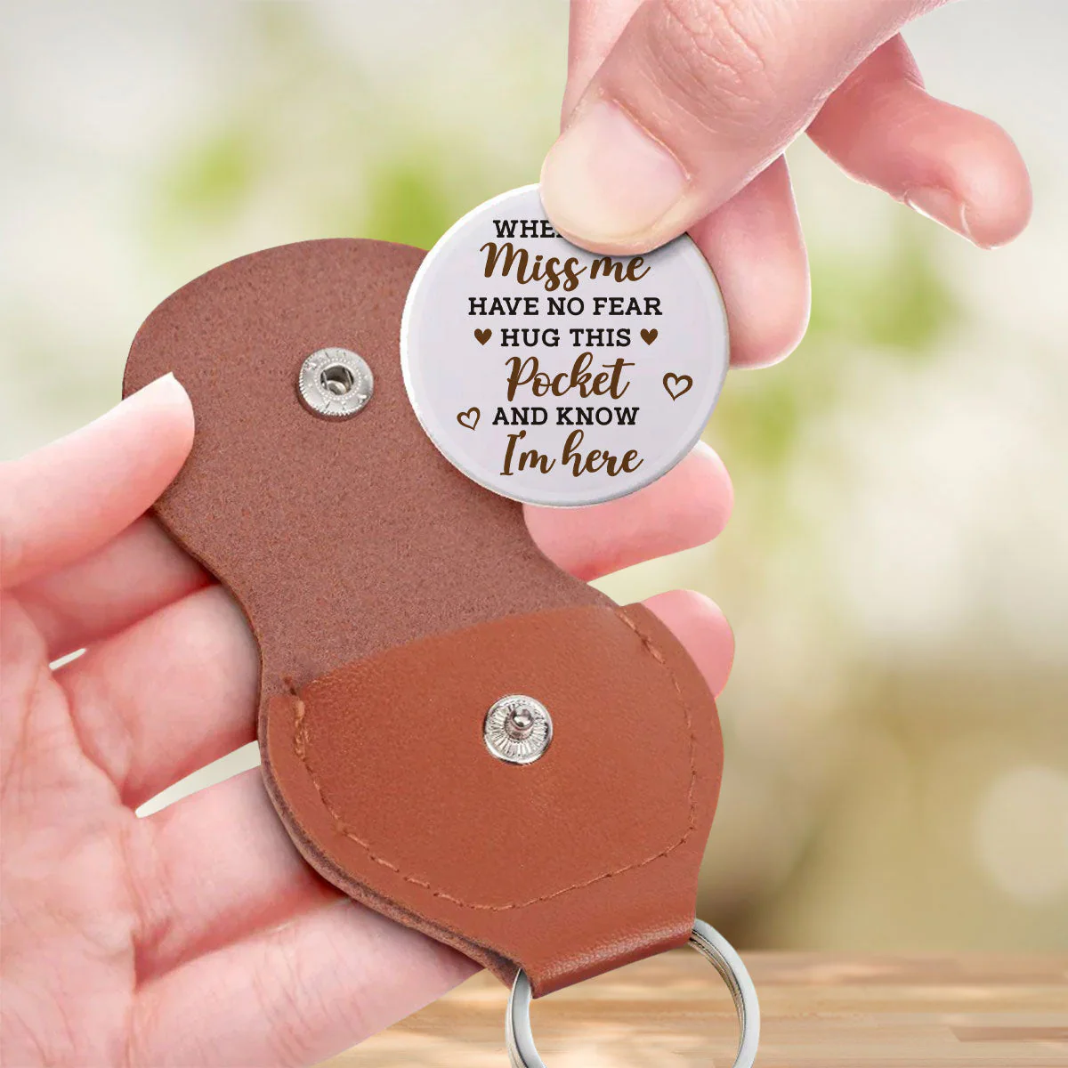 Hus This Pocket And Feel Me Here - Personalized Custom Pocket Hug - Image 4