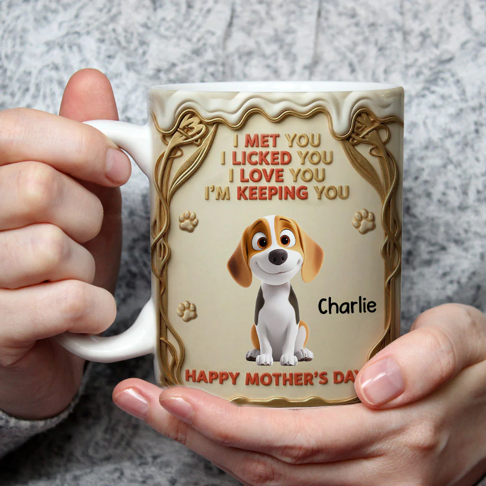 I Am Keeping You - Personalized Custom 3D Inflated Effect Mug - Image 2