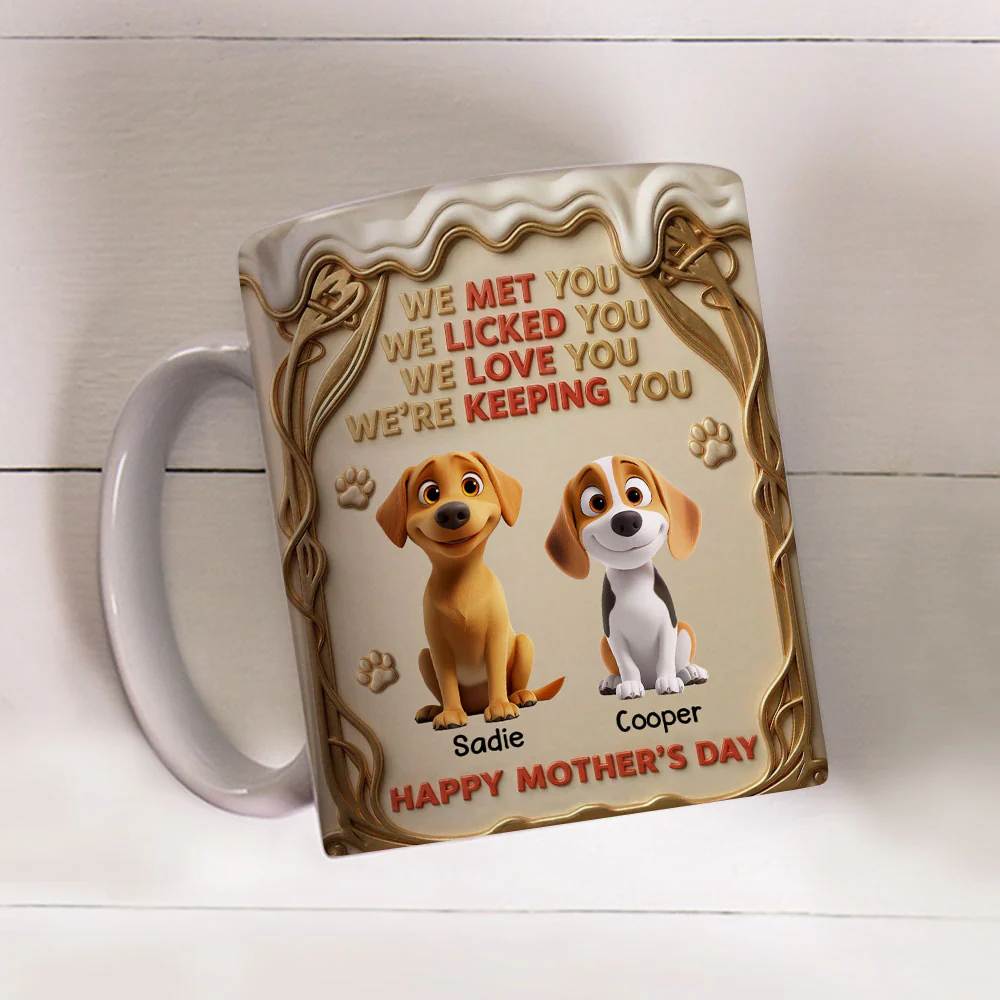 I Am Keeping You - Personalized Custom 3D Inflated Effect Mug - Image 3