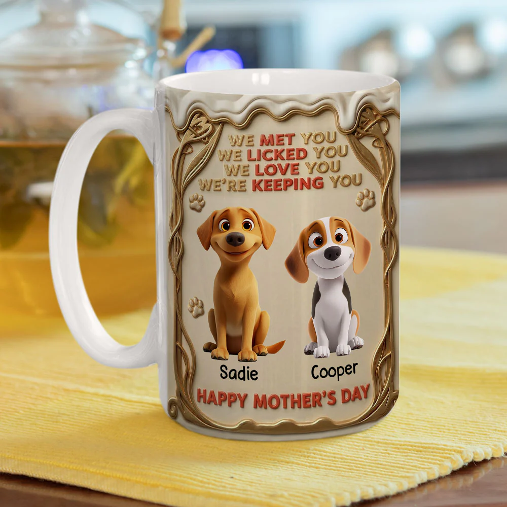 I Am Keeping You - Personalized Custom 3D Inflated Effect Mug - Image 5