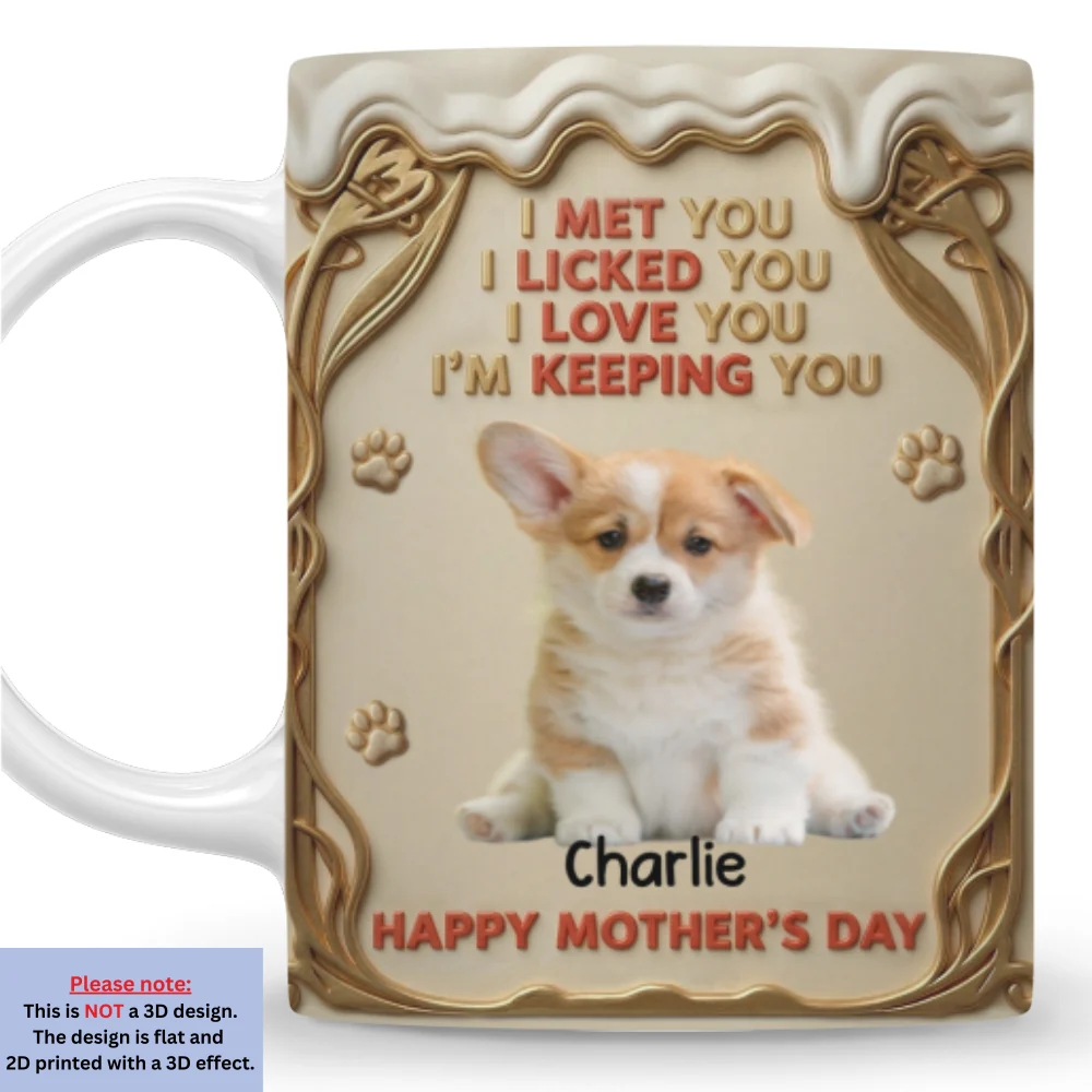 I Am Keeping You Photo - Personalized Custom 3D Inflated Effect Mug - Image 4