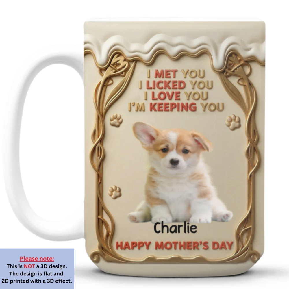 I Am Keeping You Photo - Personalized Custom 3D Inflated Effect Mug - Image 5
