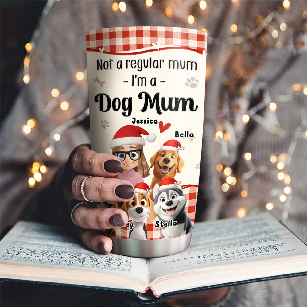 I Am Your Santa - Personalized Custom 3D Effect Tumbler - Image 5
