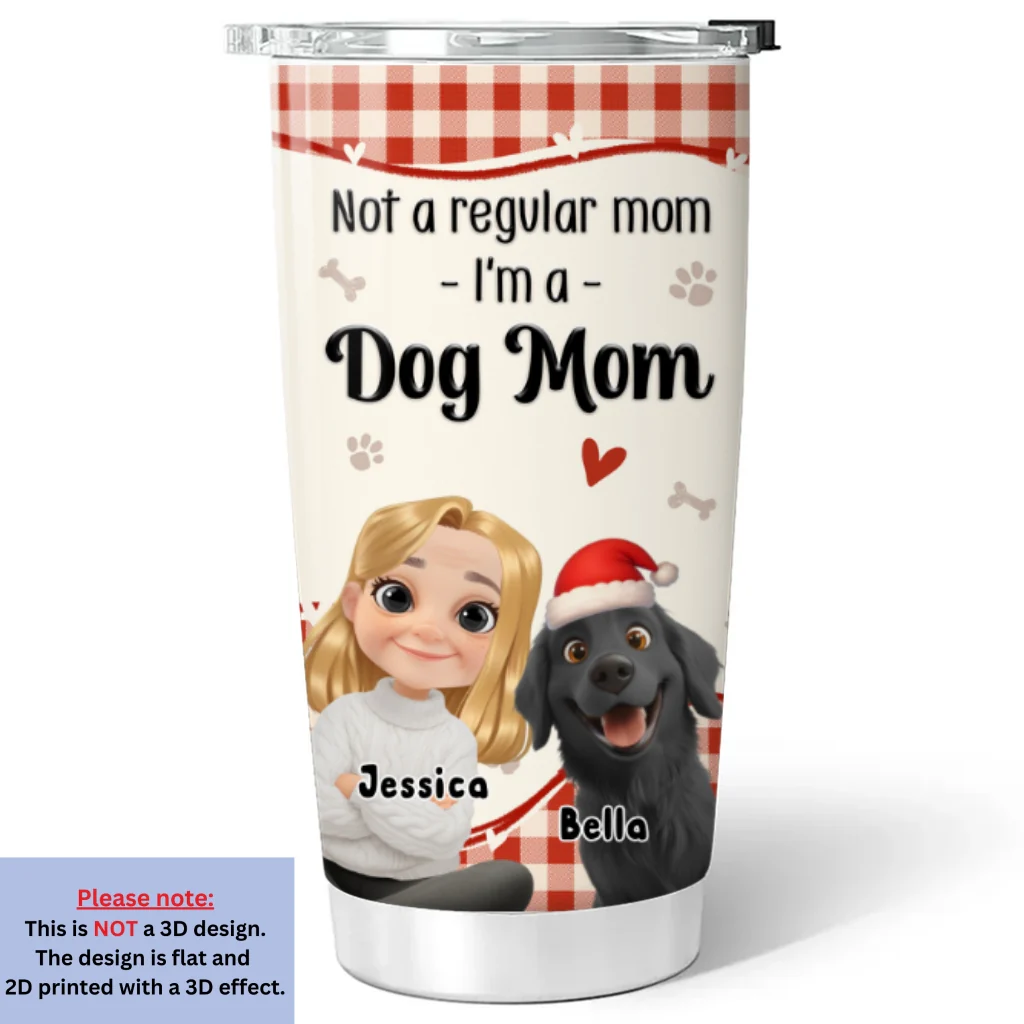 I Am Your Santa - Personalized Custom 3D Effect Tumbler - Image 6