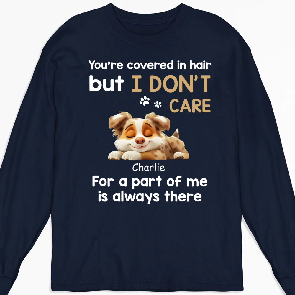 I Do Not Care - Personalized Custom Long Sleeve T-shirt - Image 5
