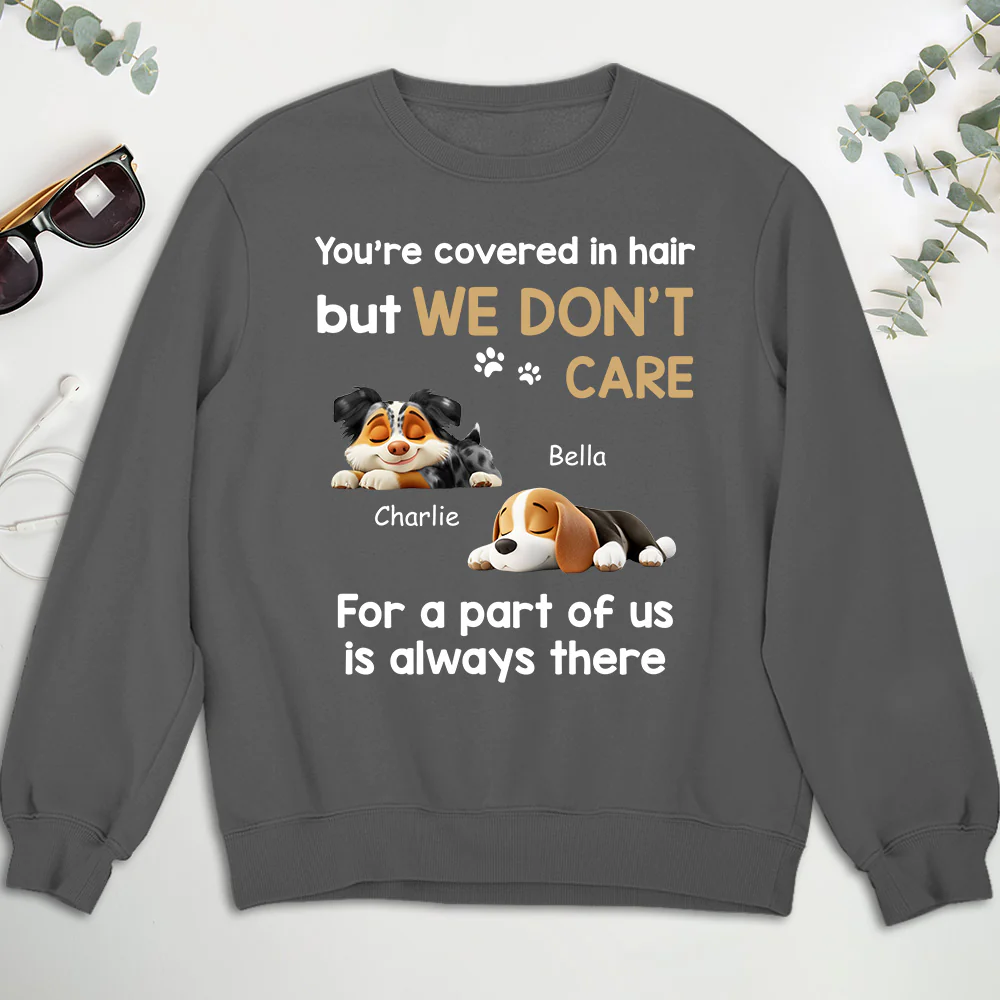 I Do Not Care - Personalized Custom Sweatshirt - Image 2
