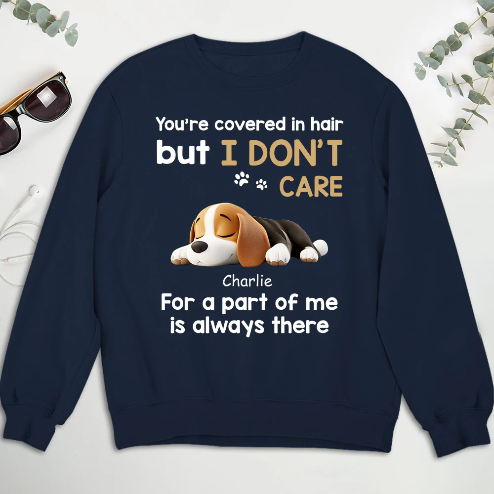 I Do Not Care - Personalized Custom Sweatshirt - Image 3