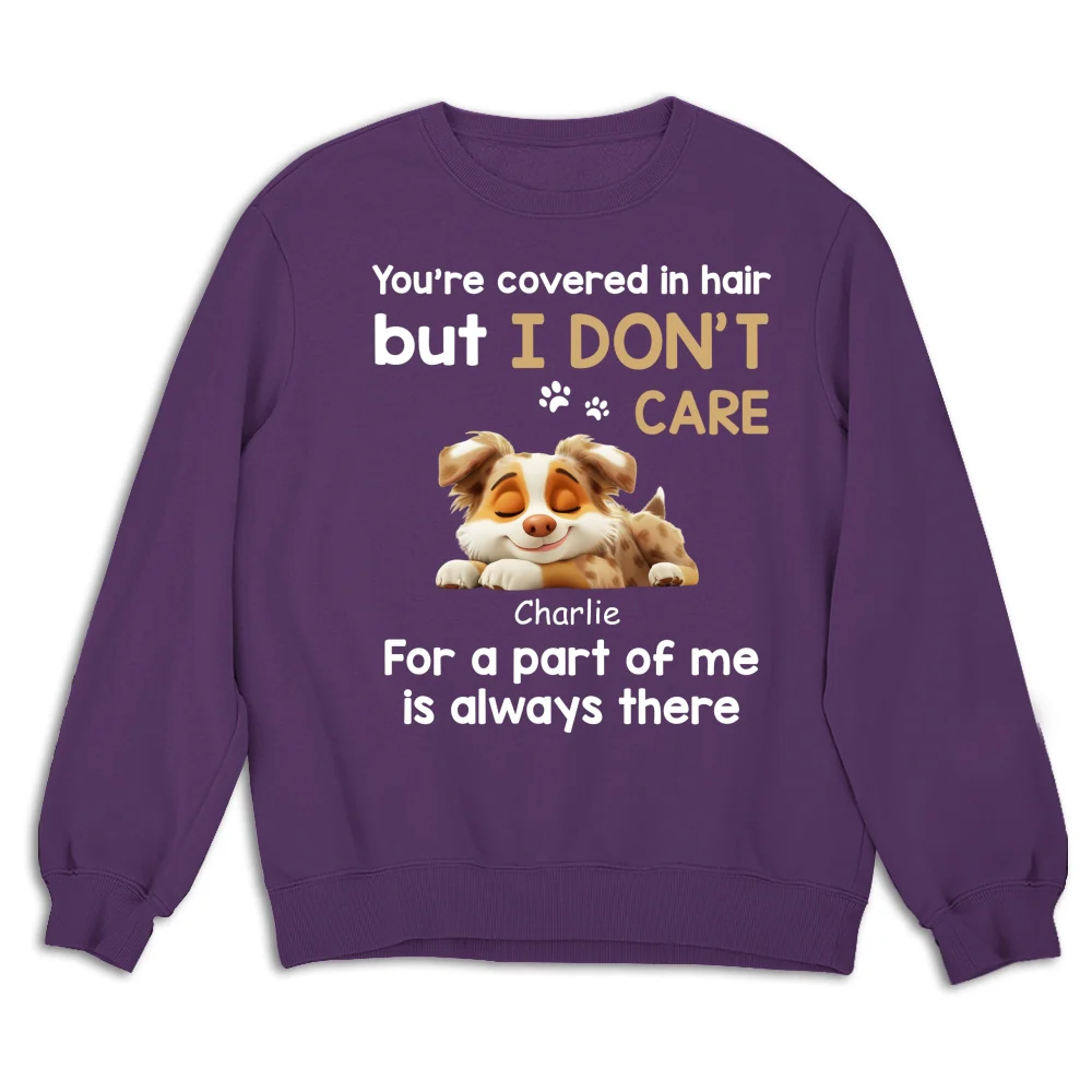 I Do Not Care - Personalized Custom Sweatshirt - Image 7