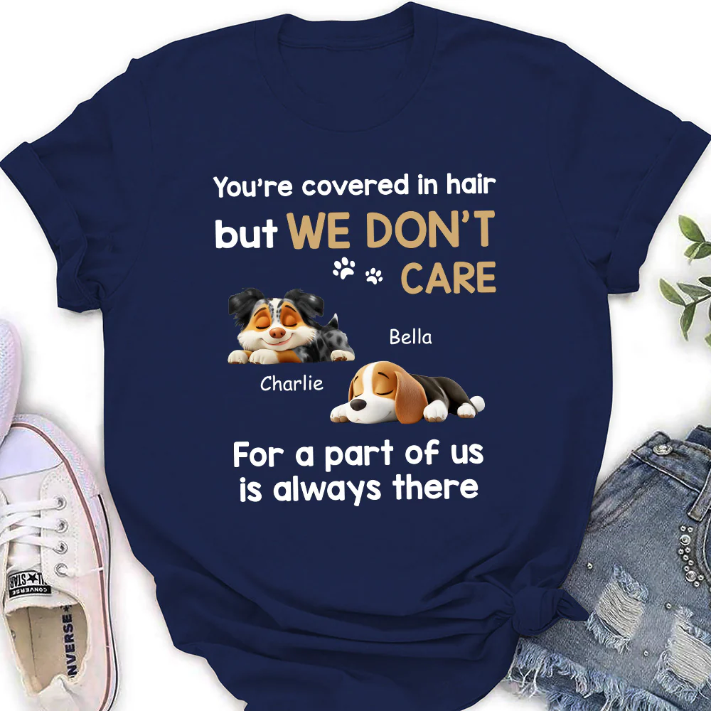 I Do Not Care - Personalized Custom Women's T-shirt - Image 2