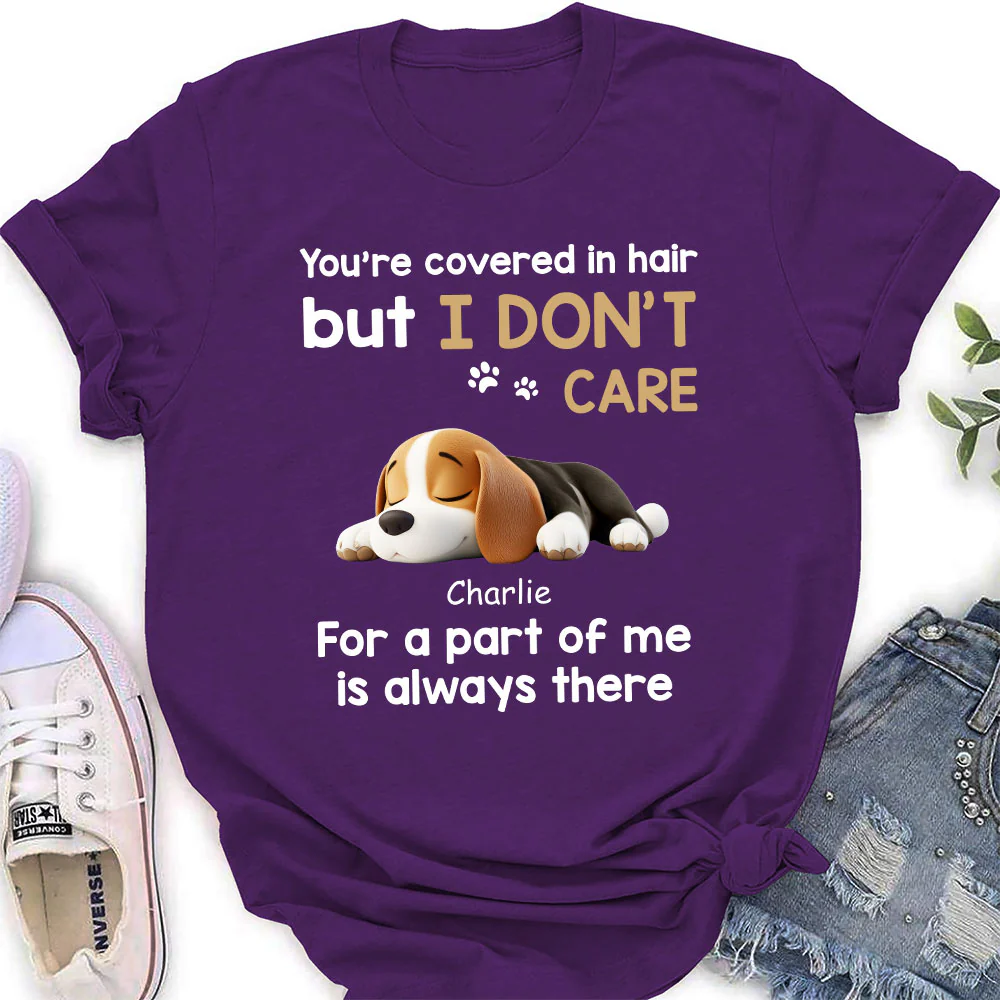 I Do Not Care - Personalized Custom Women's T-shirt - Image 4