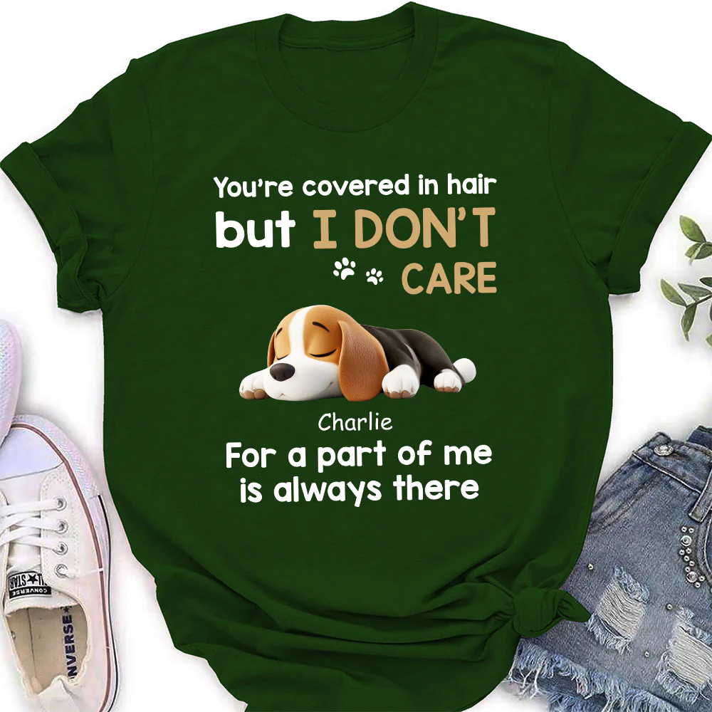 I Do Not Care - Personalized Custom Women's T-shirt - Image 5
