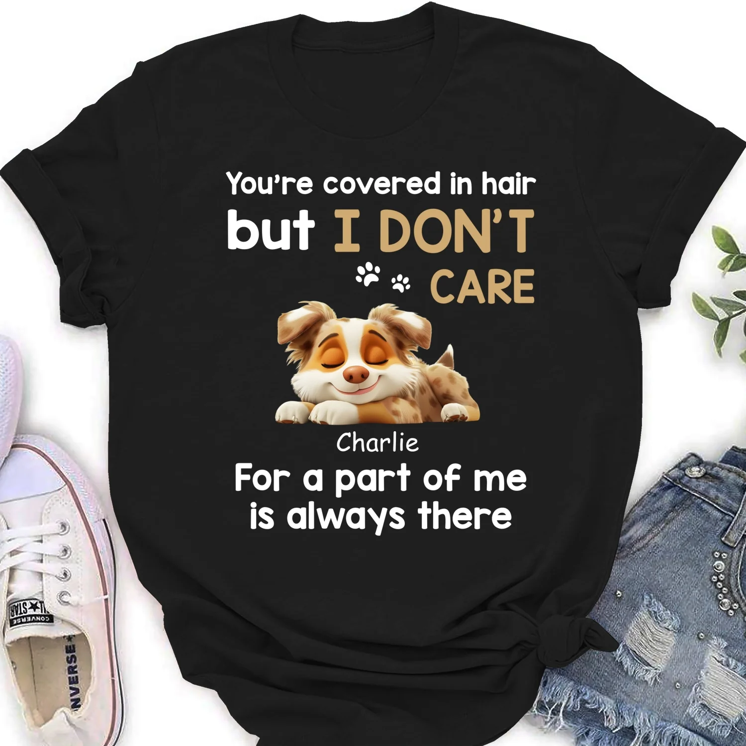 I Do Not Care - Personalized Custom Women's T-shirt - Image 6