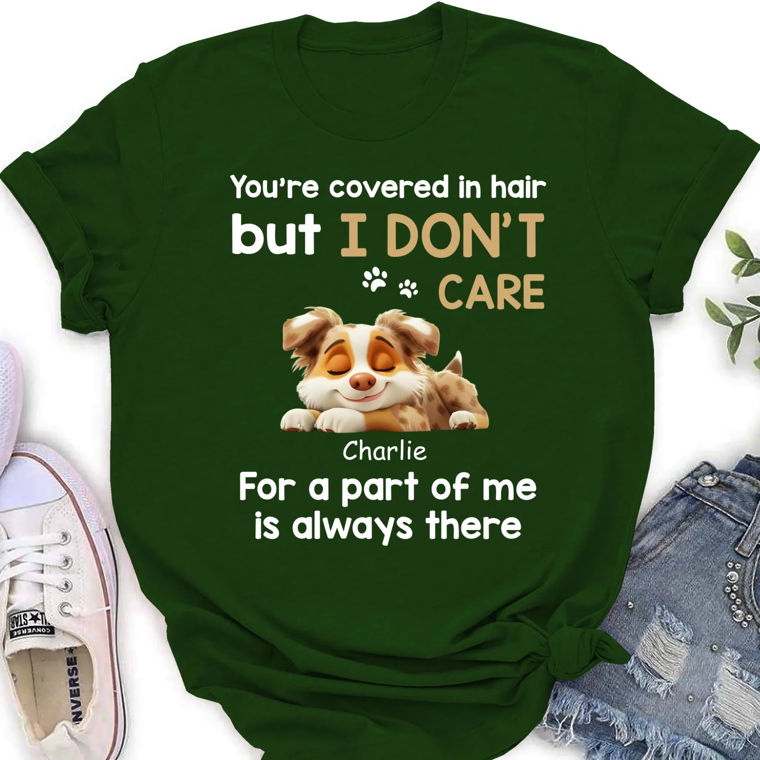 I Do Not Care - Personalized Custom Women's T-shirt - Image 8