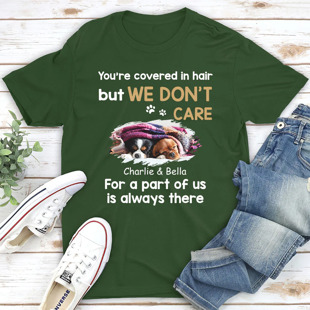 I Do Not Care Photo - Personalized Custom Unisex T-shirt - Image 4