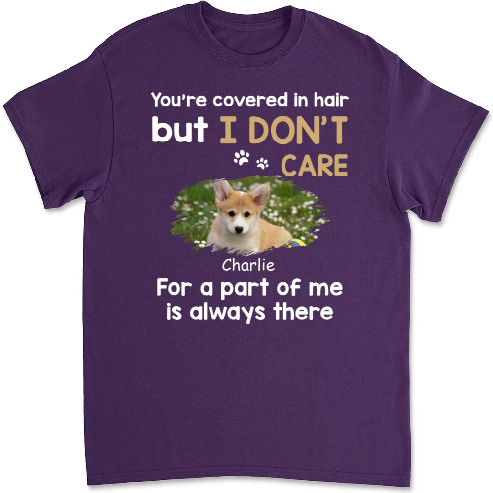 I Do Not Care Photo - Personalized Custom Unisex T-shirt - Image 9