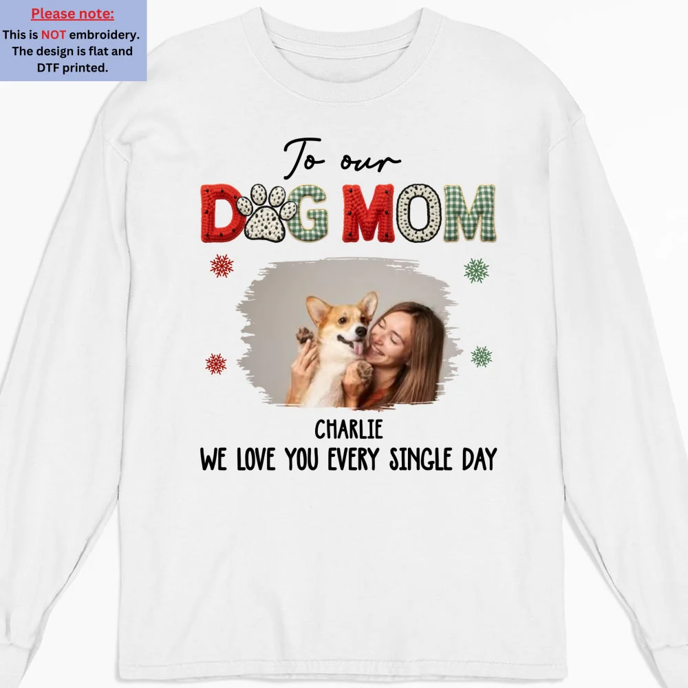 I Hear Bells Jingle Photo - Personalized Custom 3D Effect Long Sleeve T-Shirt - Image 3