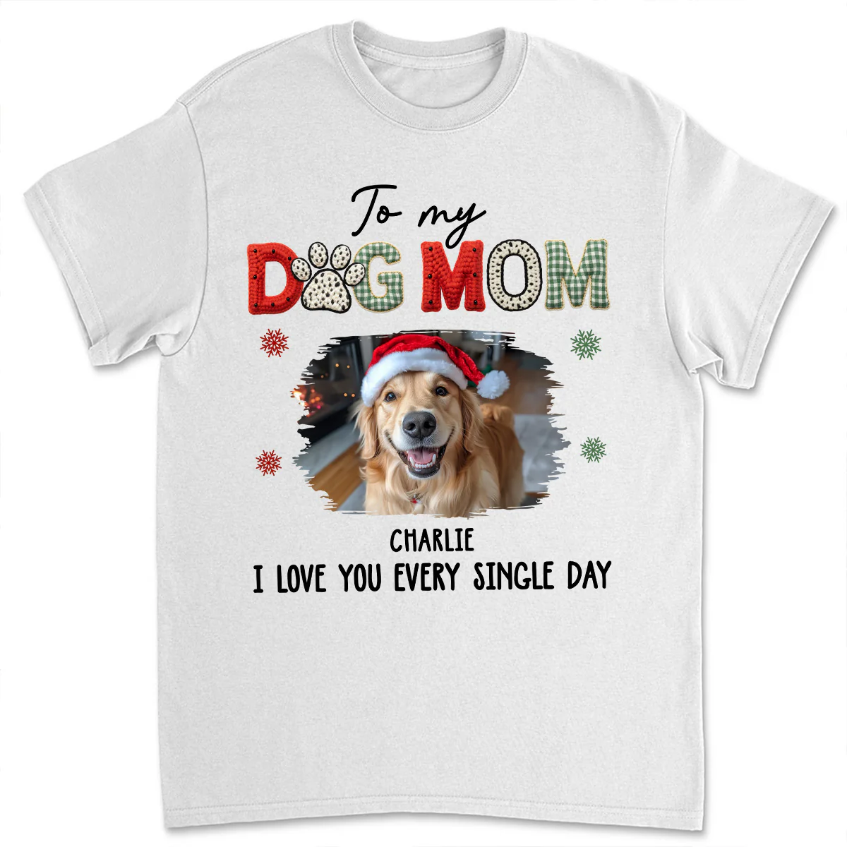 I Hear Bells Jingle Photo - Personalized Custom 3D Effect Unisex T-shirt